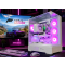 Komputer do gier Prism AMD Ryzen 5 7500F 32GB DDR5 RX 9060 XT 1TB 650W  W11Pro biała